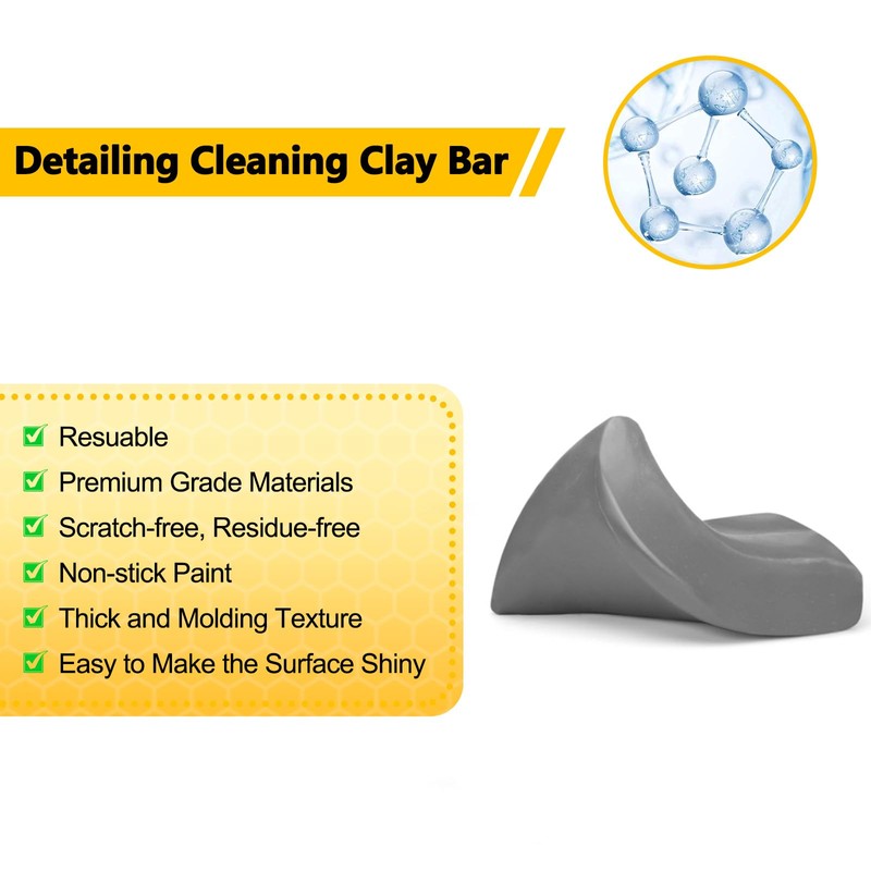 Fitosy Fitosy Car Clay Bar 4 Pack 400g, Premium Grade