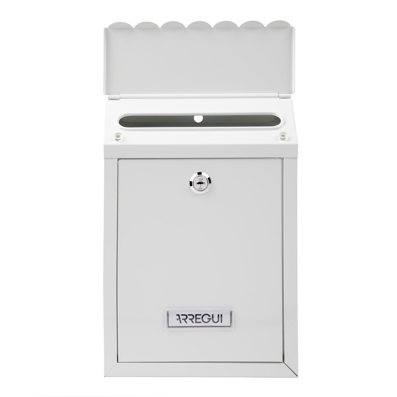 ARREGUI Civic E5721-C Galvanised Steel Letterbox, Size S (DIN A5