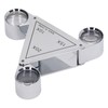 3 Lens Loupe Pocket Foldable Jewelers 10X 15X 20X Jewelry