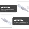 DOITOOL 5Packs 10ml Nasal Sprayer Bottle Empty Plastic Refillable Nasal