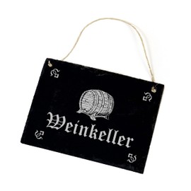 Slate Sign 'Wine Cellar' Clip On Back Cover Hard Case Household Kitchen Restaurant Kitchen Plaque
