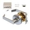 LANITI Commercial Door Handle Lever Set | Passage/Closet Lock |
