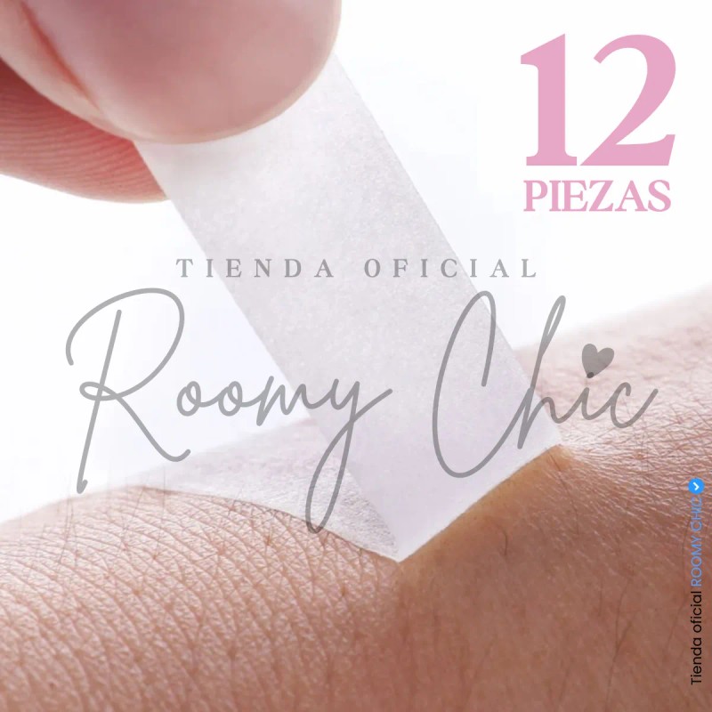 Cinta Micropore Extensiones Pestañas 1x1 Pelusa