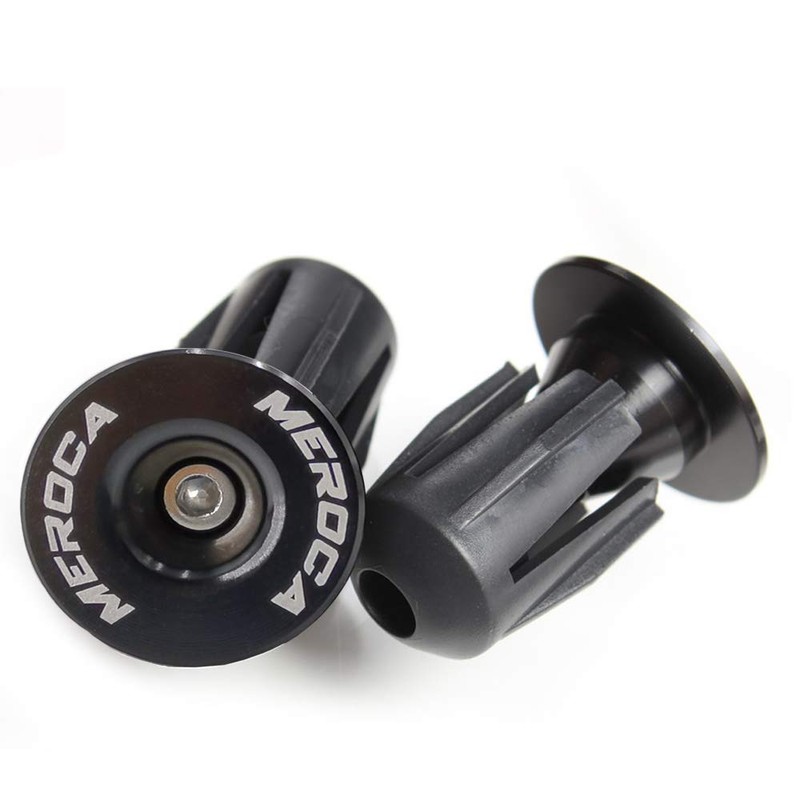 popluxy Bar End Cap Bicycle Bar End Plug Anti-Slip Aluminum