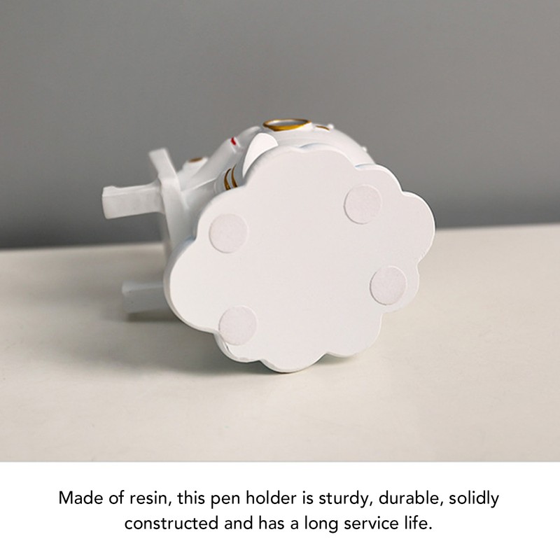 Multifunctional Pen Holder Unique Astronaut Shape Mobile Phone Stand Pen