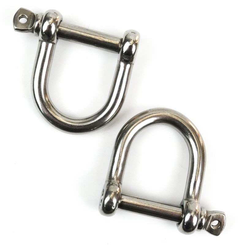 DAUMLINK® Aisi 316 Stainless Steel Wide D-Shackles for Connecting Chains