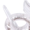 Inflatable Swimming Ring Sequin Swim Angel Wing Shiny Floating Tube