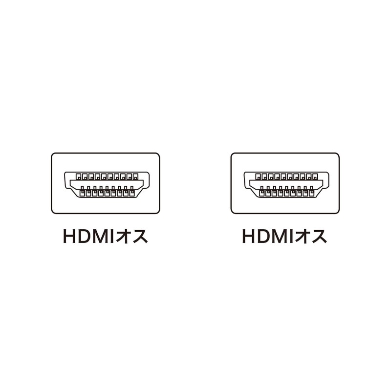 sanwasapurai High-Speed HDMI Cable Black , blk