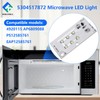 2PC 5304517872 Microwave LED Light, Replacement Lamp Compatible with Frigidaire,