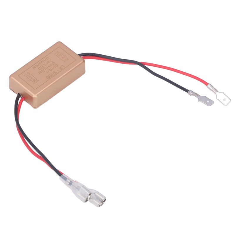 2PCS LED Strobe Controller Car Headlight Signal Light Control Flasher