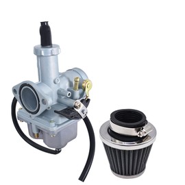 Thomletha Motorcycle Carburetor Carb with Air Filter Replacement for CB125 CB125S CG125 XL100S XR100 XR100R 1973-1990 1990-2013