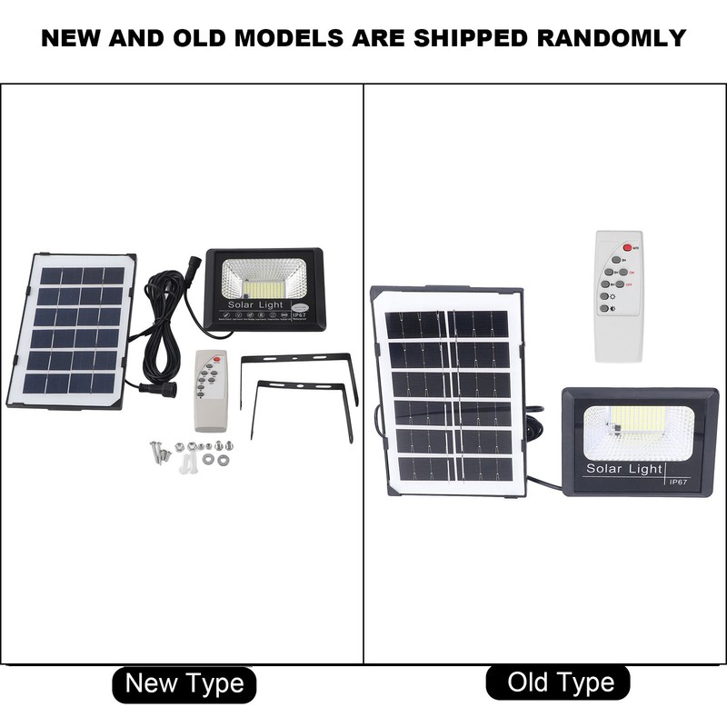 100LED Outdoor Solar Flood Light IP67 Waterproof Solar Wall Lamp