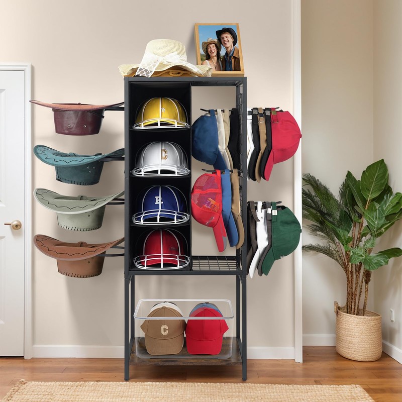 Meangood Hat Holder Stand, 5 Tier Big Capacity Hat Organzier