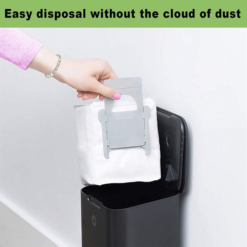 E-HAO 10 pack Vacuum bags compatible for iRobot Roomba i&j&s