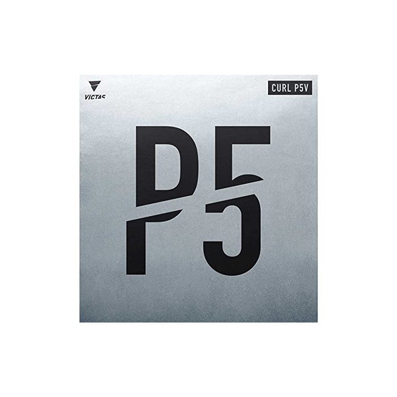 VICTAS Curl P5V Rubber 0.5 mm Black
