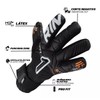 Rinat Guantes de Portero Kratos Semi - Golero Sport (Negro,