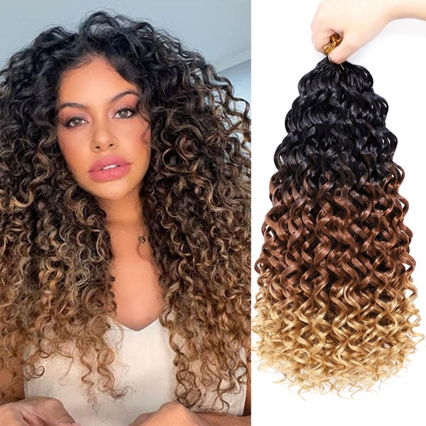 7 Packs Curly Crochet Hair for Black Women 18 Inch