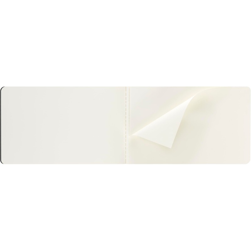 Moleskine Art Plus Sketchbook, Large, Plain, Black