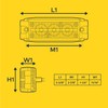 LAMPHUS NanoFlare 3.5" 3W Clear White LED Surface Mount Police