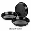 3 Pack Plastic Plant Saucers for Flower Pots – Durable