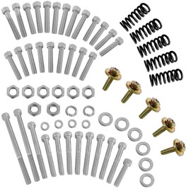 304 Stainless Steel Engine Bolt Kit 54pcs (7Pack) Compatible for Yamaha 1988-2006 Blaster 200 YFS200 Clutch Spring Clutch Bolts 10pcs (1Pack)