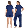 SWOMOG Women 3Pcs Maternity Pajama Set Nursing Pjs Pregnancy Set