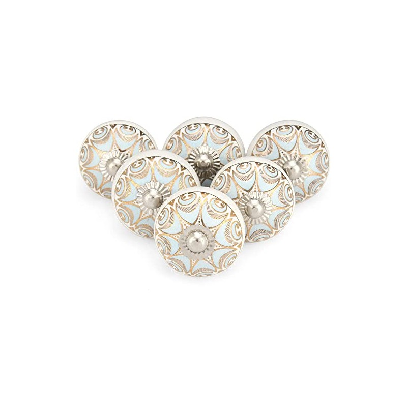 ATCUSA Gold Dresser Knobs for Cabinets and Drawers - Classical