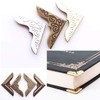 Book Corner Protector Metal Corner Cover for Scrapbook Album Menu