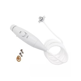 Flosser - Piezas de repuesto para manguera y mango compatibles con Waterpik WP-100 WP-112 WP-300 WP-950 WP-900 WP-660 WP-670 WP-580 WP-667 Accesorios para irrigador oral