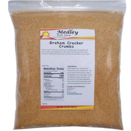 Medley Hills Farm Graham cracker crumbs - in Resealable Bag - 1.5 lbs