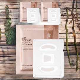 Derma Firm Fatigue Relief Wrinkle Around Eyes Age Reviving Micro Crystal Patch Plus 3 Pieces 1 Piece / 더마펌 피로 회복 눈가 주름 에이지 리바이빙 마이크로 크리스탈 패치 플러스 3개 1개입