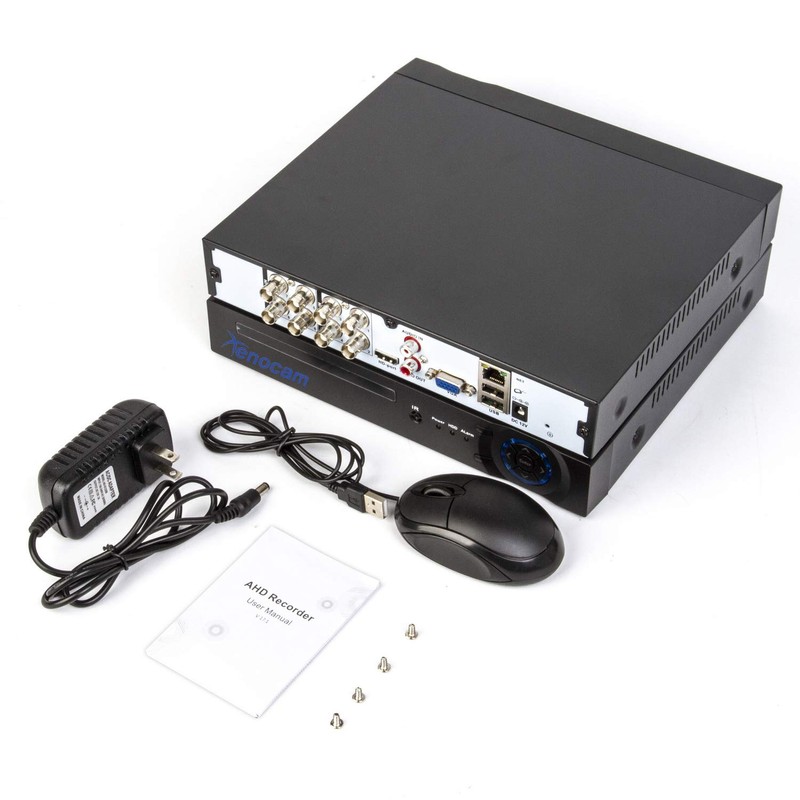 Xenocam 8CH 1080N Hybrid 5-in-1 AHD DVR (1080P NVR+1080N AHD+960H