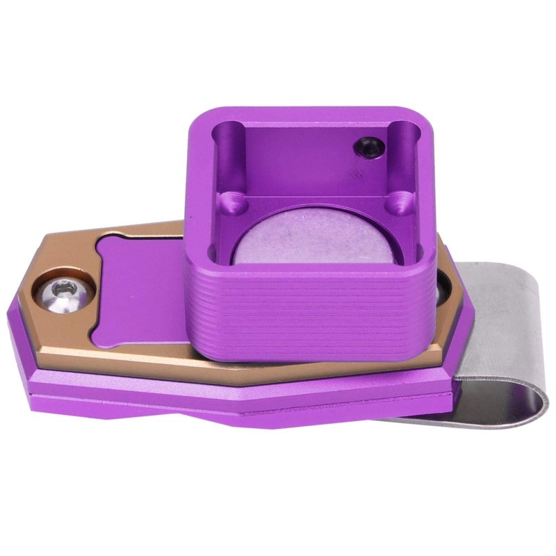 Tip Chalk Holder, Billiard Chalk Case Magnetic with Fixed Clip
