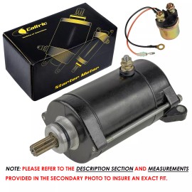 Caltric Starter & Solenoid Relay for Yamaha 800 XL800 Wave Runner 2000 2001 New