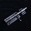 Barrel Bolt Latch, 6.3" Heavy Duty Gate Latch Slide Lock