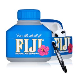 Mulafnxal Case for Airpods 3 3rd Generation Cute Soft Silicone 3D Funny Fun for Air pod 3 (2021) Cover Unique Fashion Food Design Skin Cartoon Ring Kits Cases for Kids Boys Girls Teen (Flower Water)