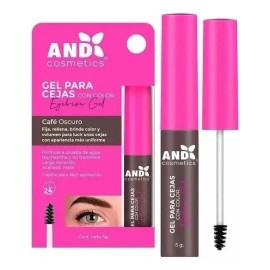 Gel Para Cejas And Fijador Definición Y Volumen Profesional Color Cafe Oscuro