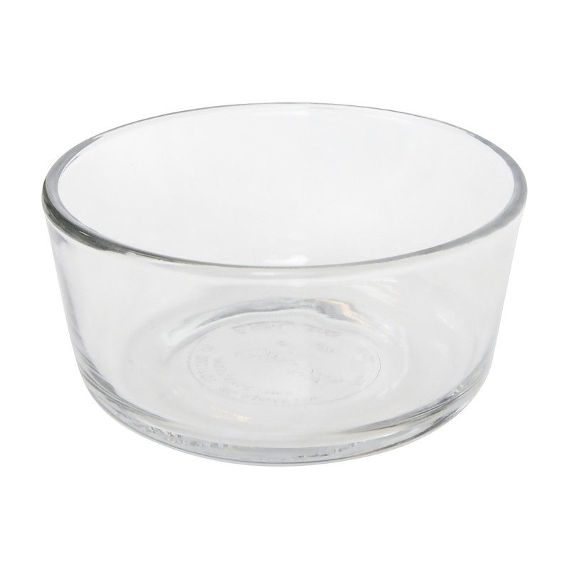 Pyrex (6 7200 2 Cup Glass Bowls & (6) 7200-PC