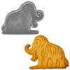 Mammoth Cookie Cutter and Stamp Set for Kids, Bakers, Crafters,