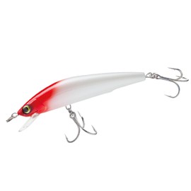 YO-ZURI Magminnow Floating Salt Lure, 4.1 inches (105 mm), Color: Pearl Red Head Moving Center of Gravity