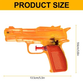 Lotsdonxia 2-Pack Mini Water Guns – Compact Water Pistol Toy Set Vibrant Colours Squirt Guns for Pool, Beach, and Summer Party Fun