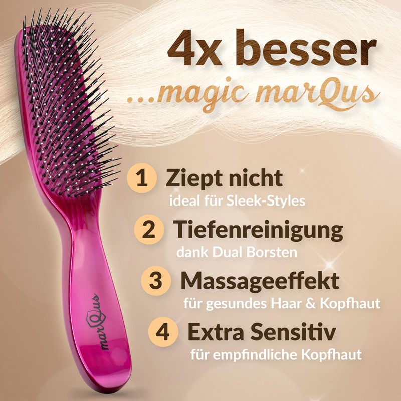 MarQus Scalp Brush - Detangling Without Pulling - Detangling Brush