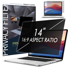 Nsyee Privacy Filter Privacy Film for 14 Inch Laptop, Privacy Film, Laptop Privacy Screen, Removable Anti Blue Light Privacy Filter, Privacy Filter, Anti-Glare Protection, 14 Inch 16:9 (310 x 174 mm)