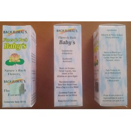 Extracto Flores Bach Baby 60ml Pack