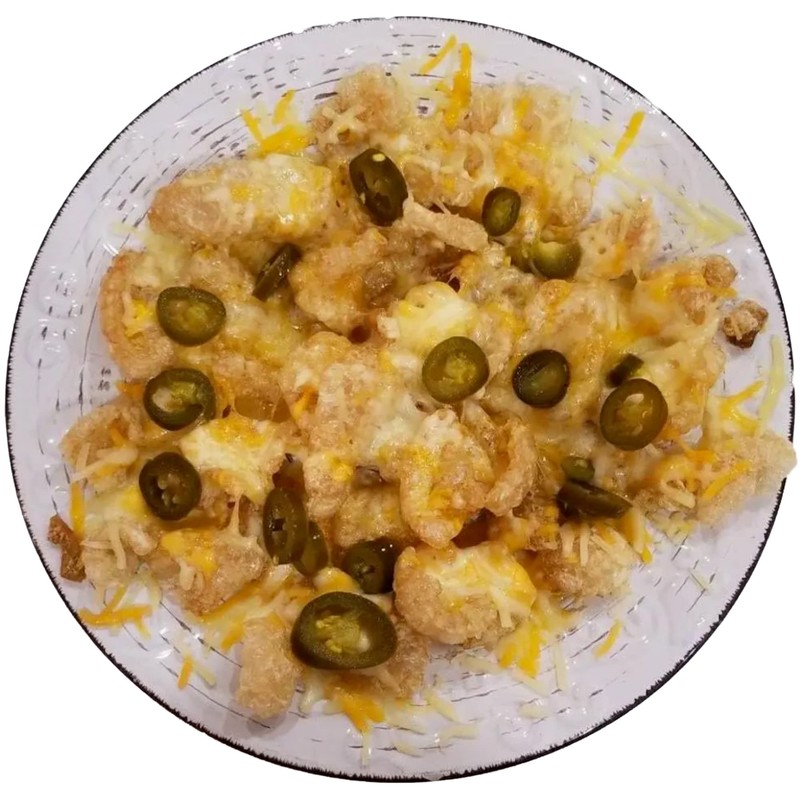Lowreys Bacon Curls, microwave Pork Rinds Variety Combo, Original &