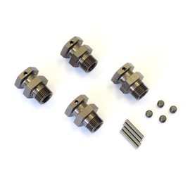 Kyosho Foil Hub (L/ganmetarikku/St – RR Evo/4 Set) for RC Parts ifw328gm