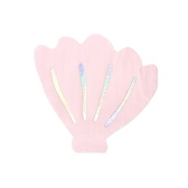 Party Concept 20 Pink Seashell Napkins, Under The See Napkins, Mermaid Napkins