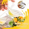 2 Pcs Manual Lemon Juicer,Portable Clear Lemon Squeezer, Acrylic Manual