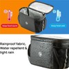 MTSBDM Bike Handlebar Insulated Bag with TPU Touch Screen, Front