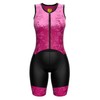 Sparx Women's Triathlon Suit One Piece Sleeveless Full Zipper Tri